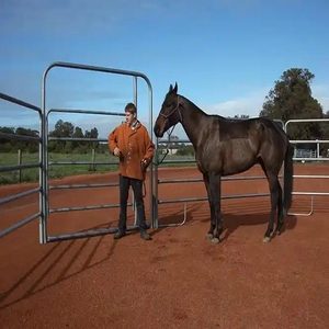 Алюминиевый 4-неподъемный забор для лошадей - Product Image 3