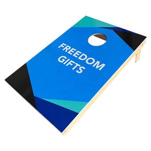 ชุดกระดานคอร์นโฮลไม้ MDF คุณภาพสูง ขนาด 3x2 ฟุต พร้อมพิมพ์ลาย UV โลโก้ตามสั่ง เป็นมิตรกับสิ่งแวดล้อม เกมโยนถุงถั่ว - Product Image 4