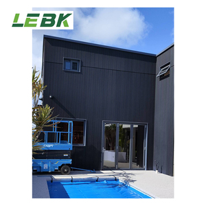 Pannello di Rivestimento Scanalato <span class=keywords><strong>in</strong></span> WPC Ecologico Impermeabile Nero Grigio <span class=keywords><strong>per</strong></span> Esterni Villa con 5 Anni di Garanzia - Product Image 3