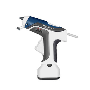 Pistolet à colle sans fil Pro'sKit GK-368, rechargeable, pour bâtonnets de 1/2 pouce, usage domestique - Product Image 2