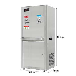 <span class=keywords><strong>Fontaine</strong></span> à <span class=keywords><strong>eau</strong></span> chaude <span class=keywords><strong>et</strong></span> <span class=keywords><strong>froide</strong></span> électrique verticale en acier inoxydable avec ultrafiltration à 5 étages pour une utilisation en intérieur/extérieur dans les hôtels - Product Image 2