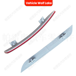 Luces traseras para parachoques Wolf Lake para BMW F10 F18 2010-2015, reflectores rojos con lentes LED - Product Image 4