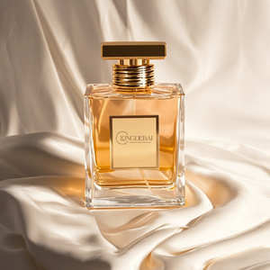 Custom Clear Square <b>Perfume</b> Glass <b>Bottle</b> 30ml 50ml 100ml <b>Perfume</b> <b>Bottle</b> with Gold Cap Gift Box - Product Image 4