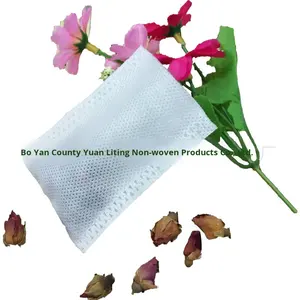 10 * 12cm非織り熱密封生ハーバルメディシンバッグ,ヨモギ足バス & 健康茶煎じ薬 - Product Image 3