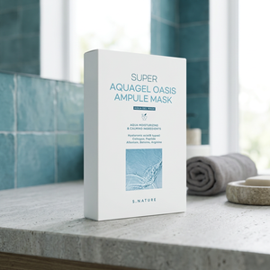 [S.NATURE] Mascarilla Facial en Lámina S.NATURE SUPER AQUAGEL OASIS AMPULE (10 UNIDADES) Hidratante Facial para Todo Tipo de Piel Hecho en Corea - Product Image 5