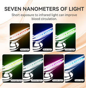 SHOmfrs 510K <span class=keywords><strong>terapia</strong></span> de luz roja para cara y cuello EMS masaje de microcorriente antiarrugas <span class=keywords><strong>antienvejecimiento</strong></span> OEM/ODM Dispositivo de cuidado de la piel - Product Image 4