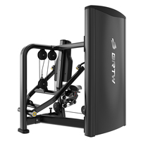 Machine d'entraînement multifonctionnelle à charge par broche pour équipement de salle de sport commercial, avec poids de 160 kg, pour dips assis, à vendre