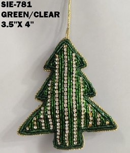 Adorno navideño de terciopelo hecho a mano en India, decoración festiva premium para el hogar, fabricante y proveedor de adornos. - Product Image 2