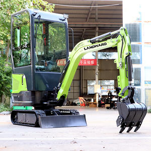 A terra prezzi bassi Mini escavatore cingolato compatto scavatore all'ingrosso 1.5 Ton Micro escavatore Diesel con accessori personalizzati - Product Image 4