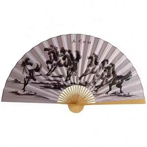Wholesale High Quality 90Cm 100Cm Giant Big Size Wedding Decoration Wall Fan for Parties Wall Decor - Product Image 5
