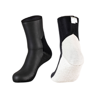 Chaussettes de plongée DIVESTAR personnalisées en néoprène imperméable et chaud de 3 mm et 5 mm, résistantes à l'abrasion et aux rayures