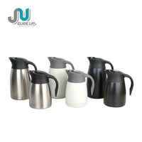 Termos Flask Stainless Steel 2 Liter Food Grade Warna Perak/Hitam (Barang Baru)