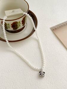 Pendientes de Panda Lindos y a la Moda, Plata de Ley 925, Pendientes Asimétricos para Mujer - Product Image 6