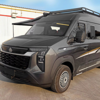 Camper Van Sinotruck Pioneer avec transmission automatique diesel à 8 vitesses, moteur 2.0L : 2.0T (turbo), capacité du réservoir de carburant de 80L