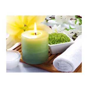 Luxury OEM Private Label Brand New Essential Oil Spa Massage Oil Scented Candles Jar Aromatherapy Product Made in Thailand