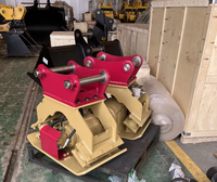 Compacteur vibrant hydraulique MONDE durable pour excavatrice, idéal pour la construction routière