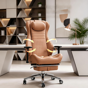 Silla de Masaje <span class=keywords><strong>para</strong></span> Oficina, de Alta Gama, Cómoda, de Cuero PU, Plegable, <span class=keywords><strong>para</strong></span> Masaje de Cuello, Espalda <span class=keywords><strong>y</strong></span> Glúteos, Estilo Tailandés - Product Image 3