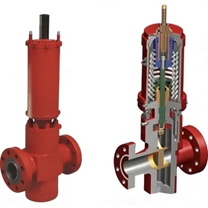Vanne de sécurité au sol API 6A pour forage pétrolier / Dispositif de décharge de pression en acier moulé pour la fermeture des vannes à opercule - Product Image 1