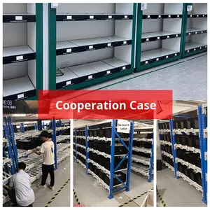 Ouluda 20 Lagerplätze Mehrschichtige Lagerhalle Digitales Inventar Unbemannte Modulare Elektronische RFID-Regale IoT - Product Image 4