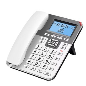 Haute qualité filaire bureau maison multifonctionnel un téléphone avec identification de l'appelant ensemble téléphonique <span class=keywords><strong>fixe</strong></span> <span class=keywords><strong>pour</strong></span> le bureau - Product Image 1