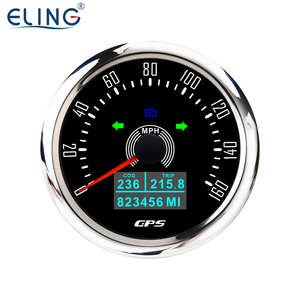 <span class=keywords><strong>Compteur</strong></span> de <span class=keywords><strong>vitesse</strong></span> <span class=keywords><strong>GPS</strong></span> ELING 85mm 0-200 km/h odomètre avec TRIP ODO avec rétro-éclairage 7 couleurs pour voiture bateau 12V 24V - Product Image 5