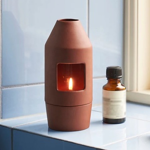 Đèn Thơm Lò Sưởi Thu Nhỏ Phong Cách Ống Khói Tùy Chỉnh Tiên Tiến Máy Làm Ấm Sáp Gốm Mờ Hiện Đại Máy Khuếch Tán Mùi Hương - Product Image 6