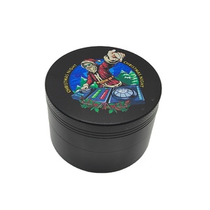 Molinillos de hierbas de aleación de Zinc con estampado UV para fumar fábrica al por mayor nuevos y convenientes para almacenamiento de tabaco accesorios en caja - Product Image 4