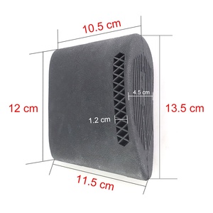 Accessori per il tiro: Cuscinetti antiscivolo in gomma naturale di alta qualità per impugnatura e puntale, ammortizzatori di rinculo - Product Image 6