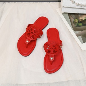 YESTEEM TB Chanclas para mujer, <span class=keywords><strong>zapatillas</strong></span> <span class=keywords><strong>de</strong></span> verano, sandalias planas <span class=keywords><strong>de</strong></span> talla grande, zapatos <span class=keywords><strong>de</strong></span> cuero - Product Image 6