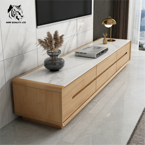 Mueble de TV de madera moderno y ecológico para sala de estar y dormitorio, venta al por mayor en China, bajo costo, personalizable, gran stock, envío inmediato - Product Image 3