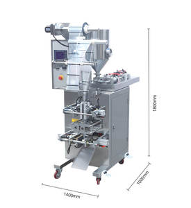 Machine d'emballage verticale automatique pour sceller les sachets liquides <span class=keywords><strong>de</strong></span> sauce huile <span class=keywords><strong>de</strong></span> <span class=keywords><strong>tournesol</strong></span> miel et <span class=keywords><strong>ketchup</strong></span> - Product Image 3