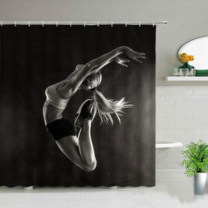 <span class=keywords><strong>ม่าน</strong></span>ห้องน้ำตกแต่งอ่างอาบน้ำชุด<span class=keywords><strong>ม่าน</strong></span>ห้องน้ำผ้ากันน้ำพิมพ์ลาย3D ยิมฟิตเนสเซ็กซี่สำหรับผู้ชายและผู้หญิงรูปร่างดี - Product Image 5