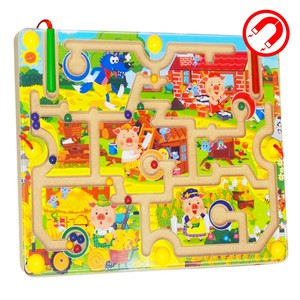 Giocattoli magnetici per bambini, labirinto <span class=keywords><strong>Montessori</strong></span>, attività educative per la prima infanzia, sviluppo intellettuale. - Product Image 1