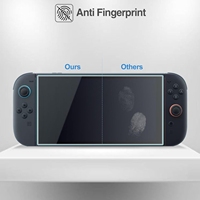 Film de protection d'écran en verre trempé transparent de qualité supérieure pour Nintendo Switch 2 OLED