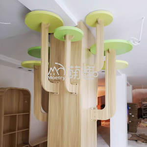 Moetry árbol en forma de columna de jardín de infantes decoración vestíbulo biblioteca diseño bosque tema para guardería Montessori <span class=keywords><strong>centro</strong></span> - Product Image 6