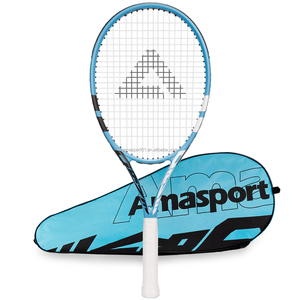 <span class=keywords><strong>Raquette</strong></span> de tennis AMA Sport en fibre de carbone Fabricant de raquettes de tennis personnalisées en graphène professionnel pour enfants et adultes - Product Image 1