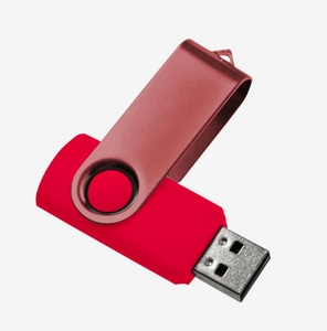 แฟลชไดรฟ์ USB สีแดงแบบหมุนได้ ความจุ <span class=keywords><strong>8GB</strong></span> รับทำโลโก้ OEM จำ<span class=keywords><strong>น</strong></span>วนมาก สำหรับของขวัญส่งเสริมการขายและของที่ระลึกสำหรับองค์กร - Product Image 2