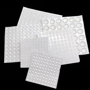 Reusable Rubber Feet Pads 200Pcs <b>Small</b> Non-Slip <b>Cabinet</b> Stoppers Self Adhesive Eco-Friendly Rubber Feet for Furniture Appliances - Product Image 2