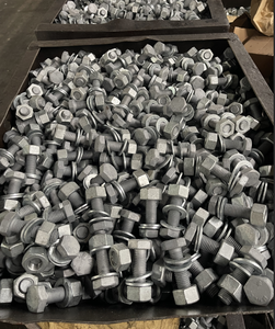 Boulons hexagonaux zingués de 1 3/4 ", 3/8 ", 3/4 " selon la norme ASME B 18.2.1, faible MOQ, garantie de haute qualité, différentes longueurs de filetage, disponibles dans toutes les tailles en pouces - Product Image 5
