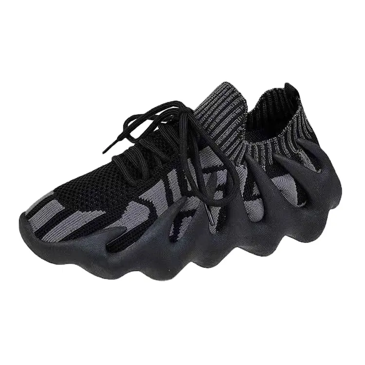 Mens Walking Sneakers Unisex Road Running Knitted Breathable Cross Trainer Shoes Individual Non-Slip 450 Gym Jojjing Shoes