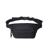 Sac banane camouflage classique de petite taille avec fermeture éclair, sac de taille bandoulière, sacoche pour téléphone, idéal pour les voyages, la course et les activités tactiques