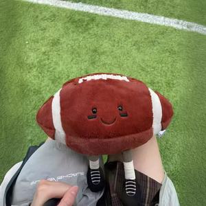 Lindo Mini Juguete de Peluche de Fútbol Deportivo, <span class=keywords><strong>Muñeco</strong></span> Gótico para Bebés, Juguete de Peluche Suave de Plástico con Funcionamiento a Pilas, Modelo <span class=keywords><strong>Inflable</strong></span> de Fútbol de Dibujos Animados - Product Image 4