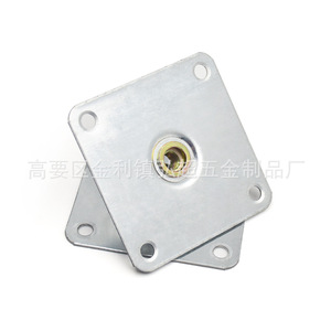 Conector Hirotaka con Tuerca de Tracción y Placa Cuadrada de Hierro para Fijación de Patas de Muebles - Product Image 2