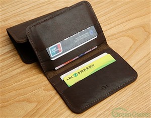 ที่ใส่บัตรแบบกำหนดเอง หนังแท้ ป้องกัน RFID แบบ Pop-up  กระเป๋าใส่<span class=keywords><strong>เงิน</strong></span> ยอดขายดีที่สุด  กระเป๋าใส่บัตรผู้ชาย กระเป๋าสตางค์ใส่บัตร - Product Image 1