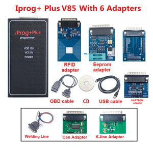 IPROG+ Plus 777 ชุดอะแดปเตอร์และหัววัดครบชุด, เครื่องโปรแกรม ECU รถยนต์ 3in1 สำหรับ IMMO, ไมล์, และถุงลมนิรภัย - Product Image 3