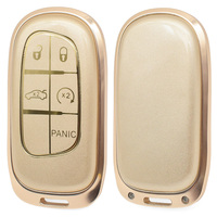 Coque de protection en TPU pour clé de voiture à 5 boutons, télécommande sans clé, accessoires pour clé de voiture, vente en gros