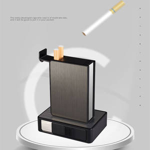 KY vente en gros <span class=keywords><strong>pas</strong></span> <span class=keywords><strong>cher</strong></span> Focus marque 20 bâtons automatique hommes Portable Vintage en aluminium <span class=keywords><strong>étui</strong></span> <span class=keywords><strong>à</strong></span> cigarettes <span class=keywords><strong>personnalisé</strong></span> - Product Image 5