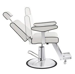 Sillón de Barbería Profesional de Alta Resistencia, Reclinable, Ergonómico, de Acero Inoxidable, Sillón de Peluquería de Lujo para Salón de Belleza - Product Image 6