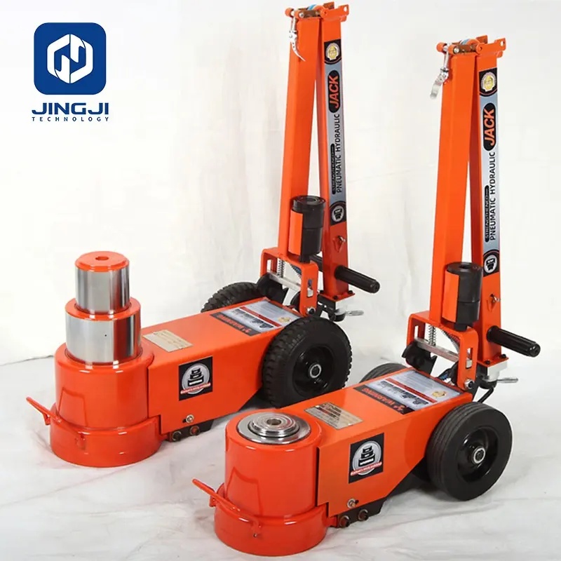 Air Hydraulische Truck Aansluitingen Reparatie Lift Jacks 80 Ton Pneumatische Truck Lifting Jack