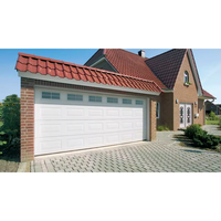 Porte de garage automatique à enroulement en acier galvanisé, anti-vol, résistante aux intempéries, pour usage résidentiel